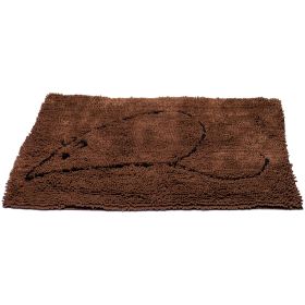 DGS Pet Products Cat Litter Mat Brown 35" x 26" x 2" (Color: Brown)